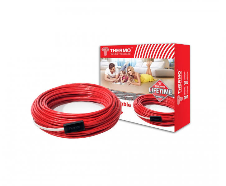 Нагревательный кабель Thermocable SVK-20 165Вт-8м (0,5-1,5) м2 купить в СПб